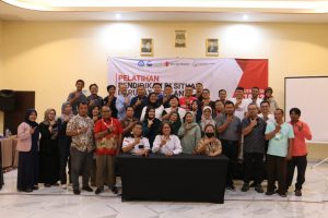 Kepala SMPN 3 Margahayu Reti Damayanti, S.Pd., M.M., Perwakilan Kabupaten Bandung di Pelatihan SPAB Tingkat Nasional