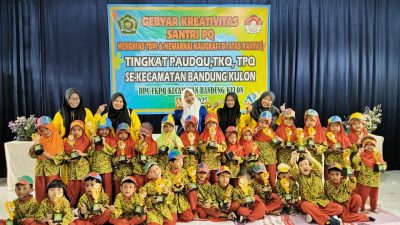FKPQ Bandung Kulon Gelar Lomba Kaligrafi dan Hias Topi untuk Santri