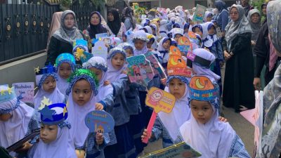 Sambut Ramadhan, Santri Al Fithroh Antusias Ikuti Tarhib dan Aksi Sosial