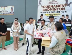 Wamenpora Taufik Hidayat Mengapresiasi Turnamen Badminton ‘Gerindra Cup’ 2025