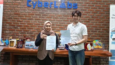 Perkuat Pendidikan Digital, Proskill Teken MoU dengan CyberLabs di Bandung