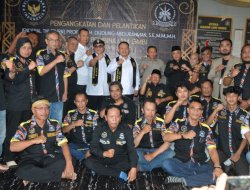 Prosesi Pelantikan Jenderal Dudung sebagai Ketua Dewan Pembina GMBI Berlangsung Khidmat