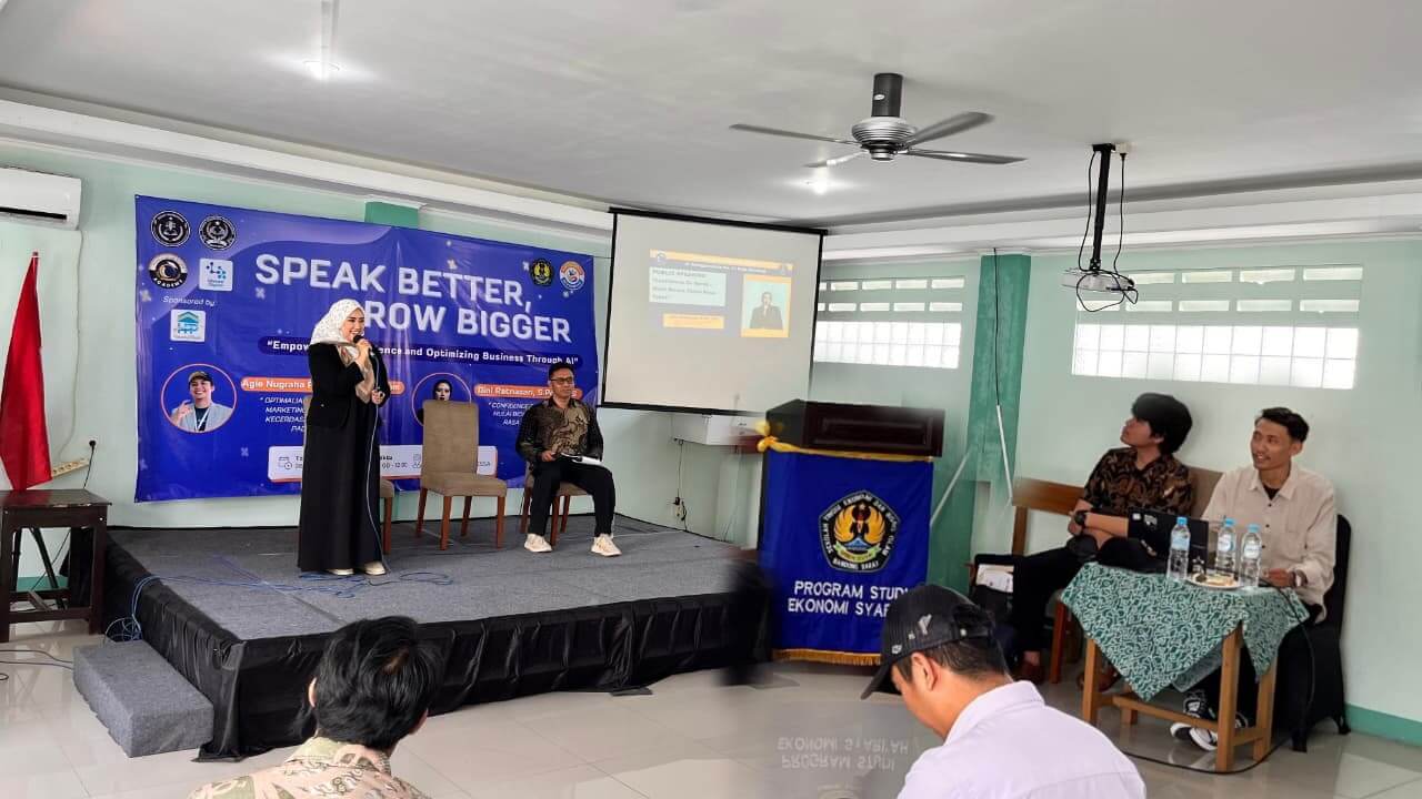 Tingkatkan Percaya Diri Mahasiswa, STEBI BINA ESSA Gelar Seminar Public Speaking Interaktif