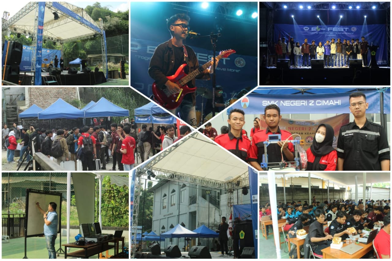 Elfest 2023 Jadi Ajang Kolaborasi Kreatif Mahasiswa Elektro Politeknik TEDC Bandung